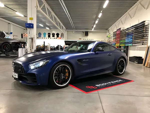 WrapZone Satin Bodyfence mercedes gtr